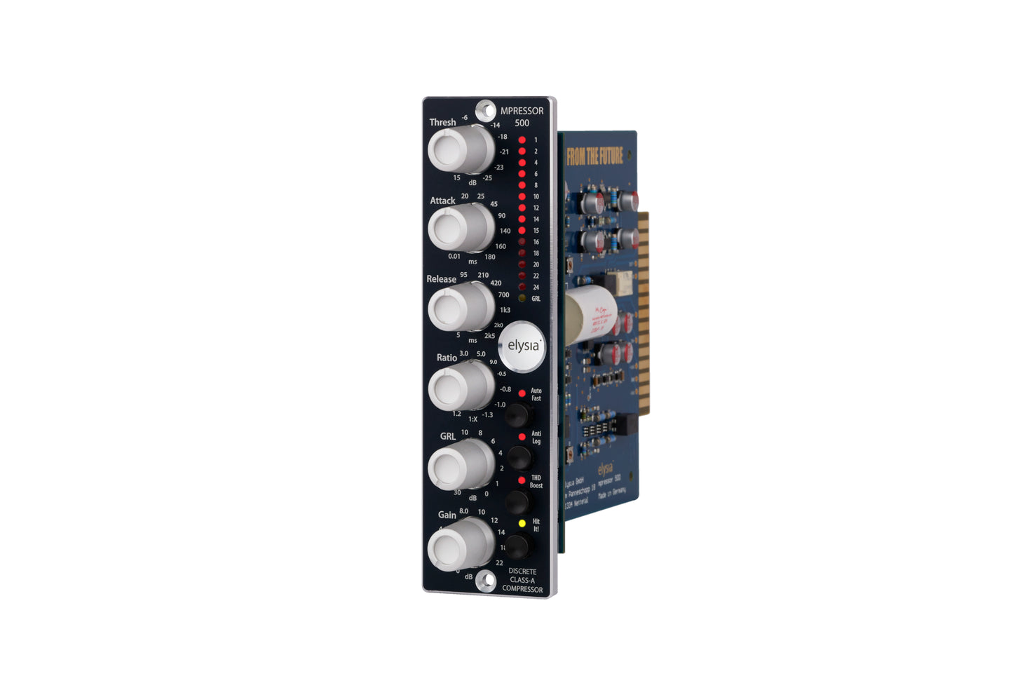 mpressor 500 Series Module Front Left View with all controls and buttons.