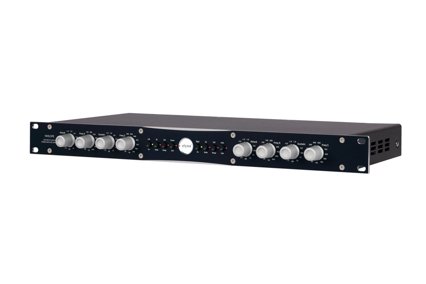 nvelope 19 inch Rack Front Left View with all controls and buttons.