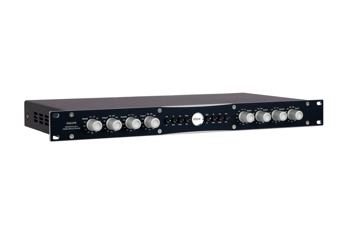 nvelope 19 inch Rack Front Right View with all controls and buttons.