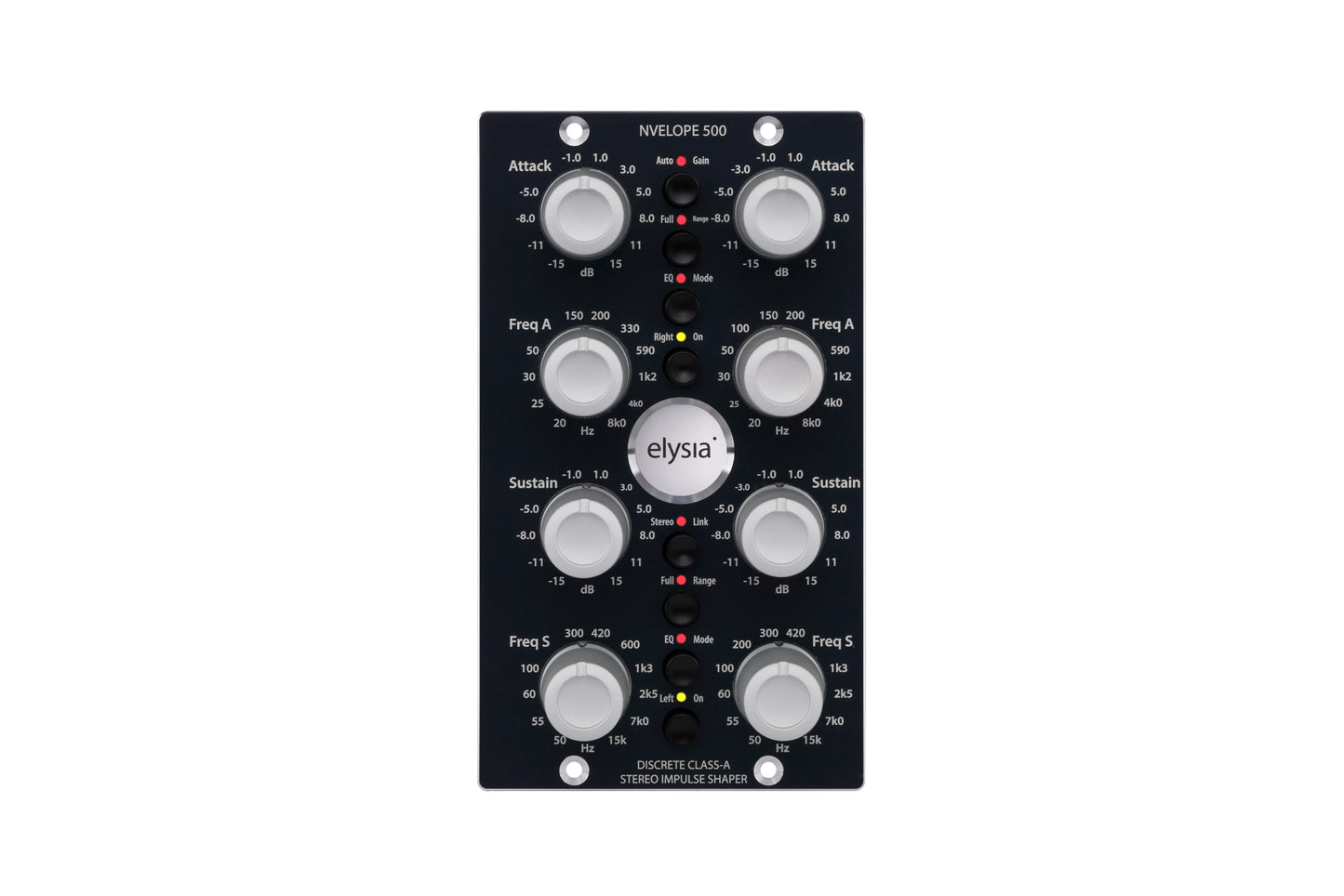 nvelope 500 Series Module Front View with all controls and buttons.