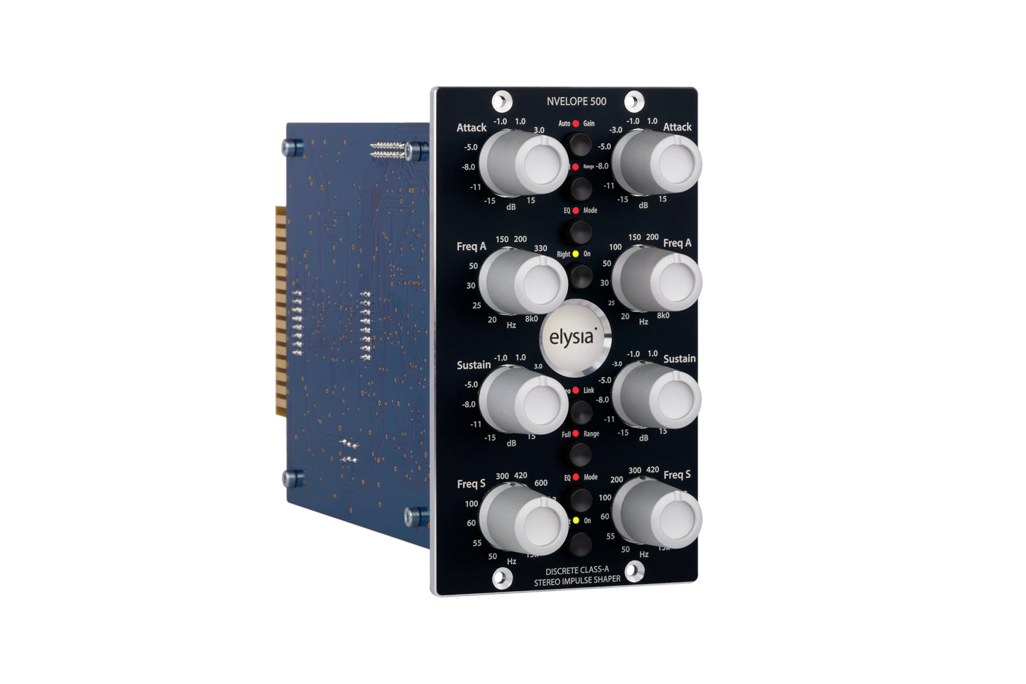 nvelope 500 Series Module Front Right View with all controls and buttons.