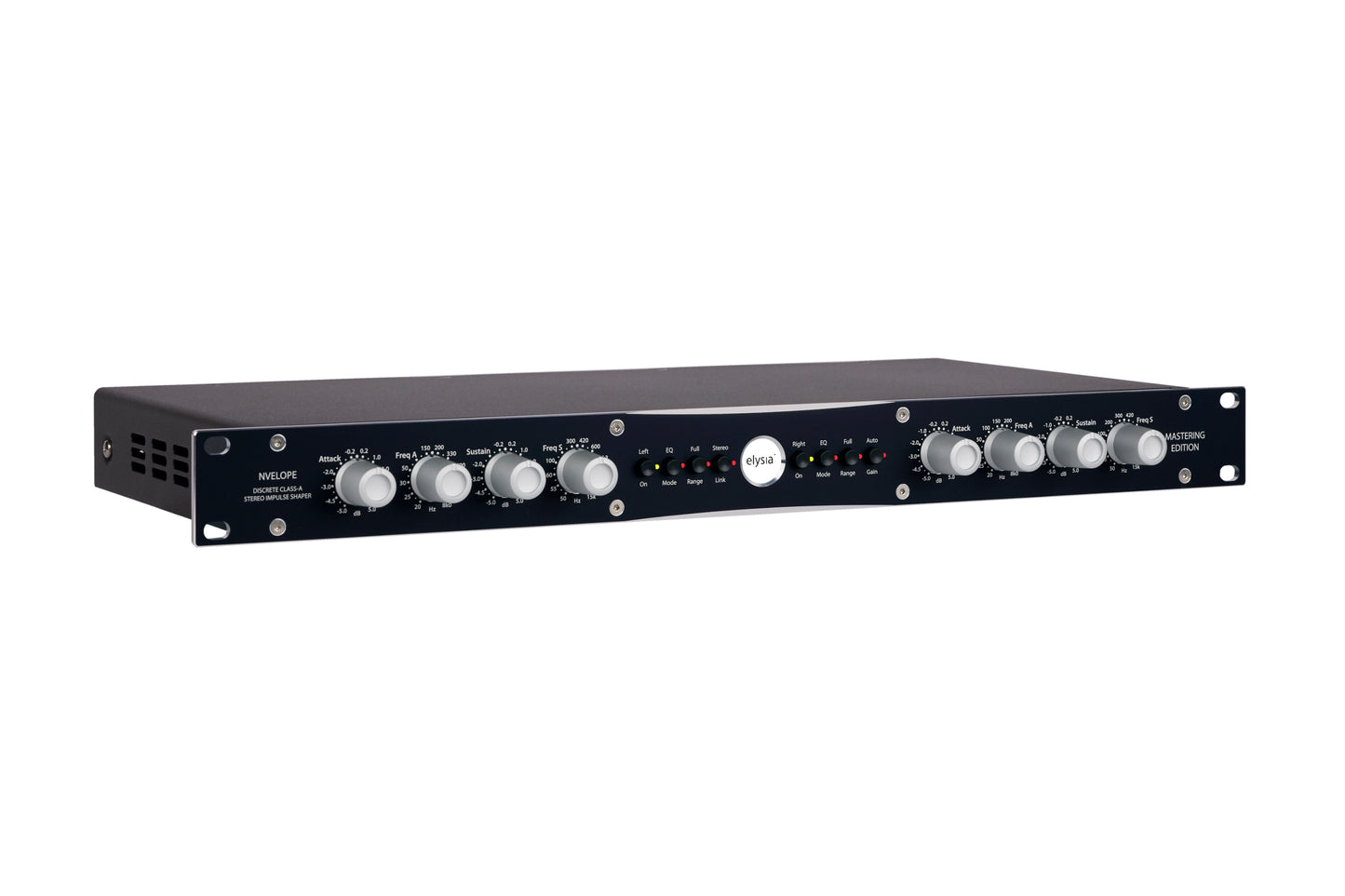 nvelope|Mastering Edition 19 inch Rack Front Right View with all controls and buttons.