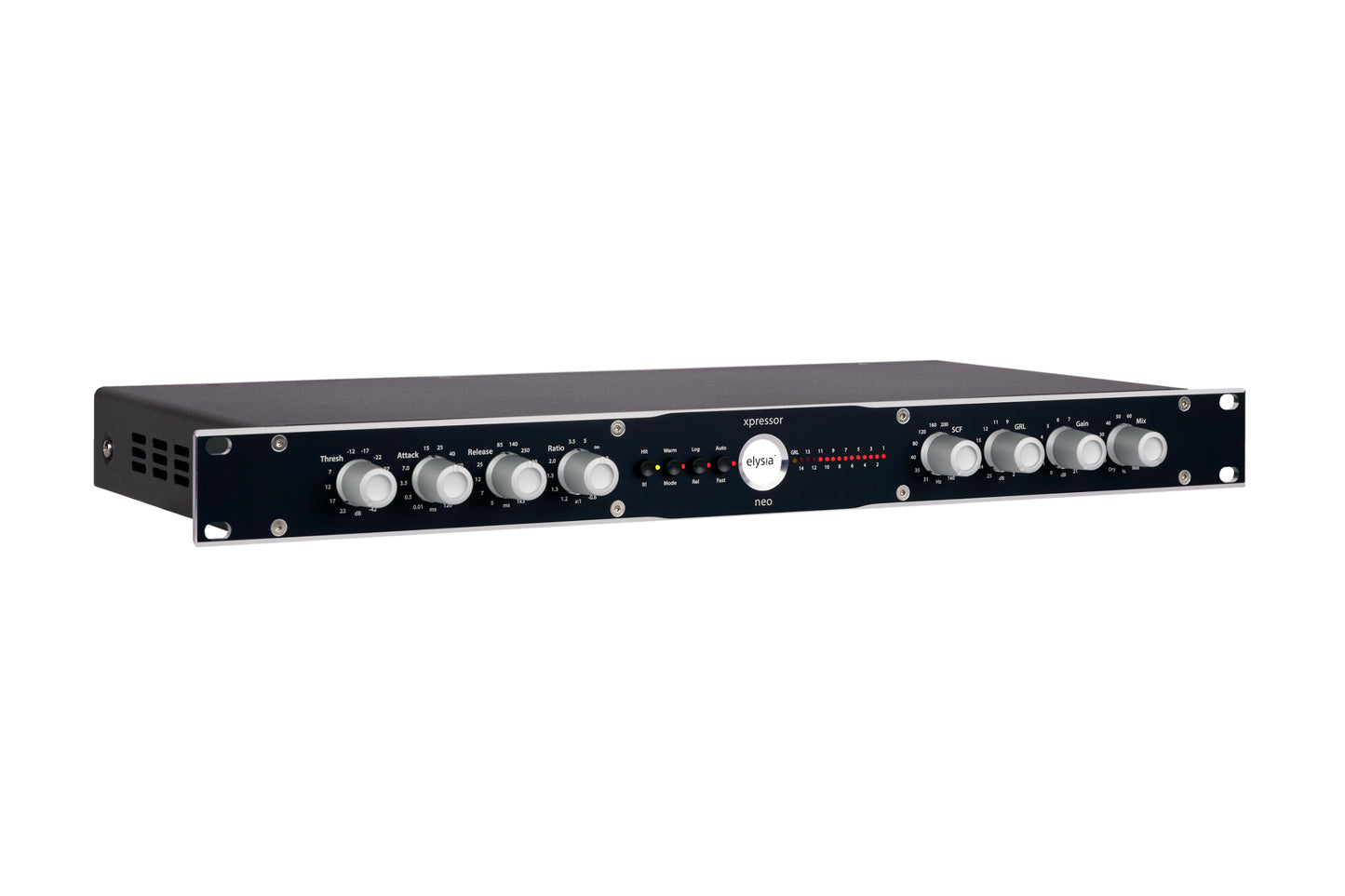 xpressor|neo 19 inch Rack Front Right View with all controls and buttons.